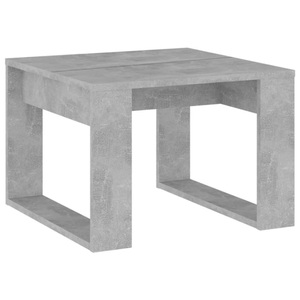 vidaXL, vidaXL Beistelltisch Betongrau 50x50x35 cm Spanplatte