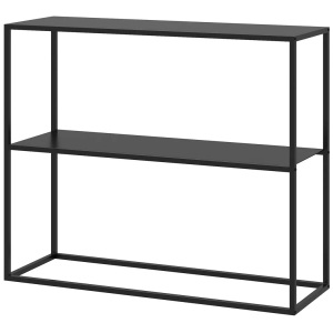 HOMCOM, HOMCOM - Konsolentisch, One Size, Schwarz, HOMCOM - Konsolentisch, One Size, Schwarz