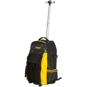 Stanley, Stanley Werkzeugrucksack Trolley, Stanley Werkzeugrucksack mit Rollen und Teleskopgriff | 54 × 23 × 23 cm
