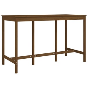 vidaXL, vidaXL Bartisch Honigbraun 180x80x110 cm Massivholz Kiefer, vidaXL Bartisch Honigbraun 180x80x110 cm Massivholz Kiefer