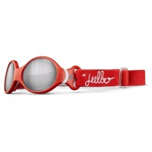 Julbo, Julbo Sonnenbrillen LOOP S Kids J5322313, Julbo Loop S - Sonnenbrille - Kinder (0-18 Monate) Rouge / Gris Clair One Size