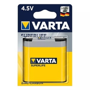Varta, Varta Superlife 3LR12 Flach-Batterie Zink-Kohle 2700 mAh 4.5 V 1 St., Varta SUPER HEAVY DUTY 4.5V Bli 1 Flach-Batterie Zink-Kohle 2700 mAh 4.5 V 1 St.