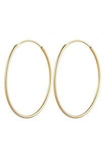 Elli, Ohrringe Creolen Damen Gold ONE SIZE, Elli - Ohrringe Creolen, One Size, Gold