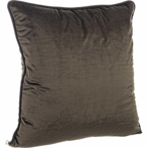 Bizzotto, Bizzotto - 4er-Set Kissen Kissen - 45 x 45 cm - Braun, Kissen Velvet Simple grün 45x45