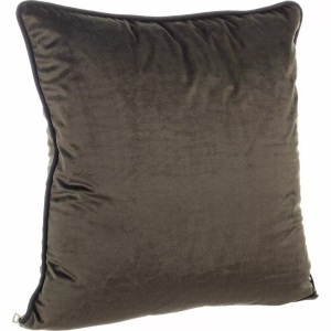Bizzotto, Bizzotto - 4er-Set Kissen Kissen - 45 x 45 cm - Braun, Kissen Velvet Simple grün 45x45