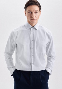 Seidensticker, Business Hemd Regular Fit Langarm Karo Herren Blau 44, 