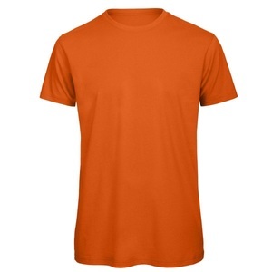 B and C, B&c Tshirt, Biobaumwolle Herren Orange M, 