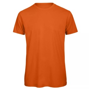 B and C, B&c Tshirt, Biobaumwolle Herren Orange M, 