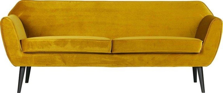 mutoni casual, Sofa Rocco Samt Ocker, mutoni living - Sofa Rocco, One Size, Ocker