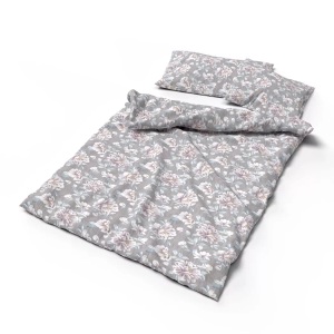 Lotus Bettwaren - Bettwäsche Bambus Moana anthrazit, 200X210CM, Multicolor