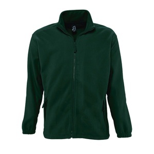 SOL's, SOLS Fleecejacke »Herren Outdoor Fleece Jacke North«, SOLS - Outdoor Fleece Jacke North, für Herren, Waldgrün, Größe 4XL