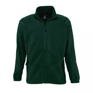 SOL's, SOLS Fleecejacke »Herren Outdoor Fleece Jacke North«, SOLS - Outdoor Fleece Jacke North, für Herren, Waldgrün, Größe 4XL
