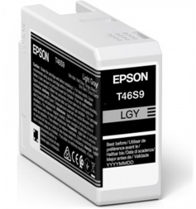 Epson, Epson Tintenpatrone T46S900 light gray, Epson Tintenpatrone, hell-grau, SureColor SC-P700, T46S900, (26ml)