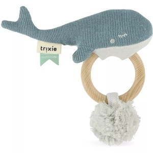 Trixie, Beißring Whale 7 cm, Trixie - Beißring Whale 7 cm, One Size