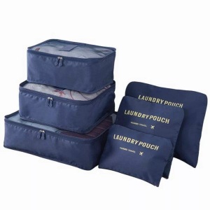 eStore, Organizer-set Für Reisetaschen - Dunkelblau Unisex 31cm, eStore - Organizer-Set für Reisetaschen Dunkel, 31cm