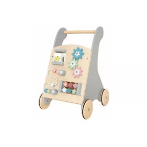 JaBaDaBaDo, JaBaDaBaDo Lauflernwagen ACTIVITY aus Holz, JABADABADO Laufhilfe W7176 33x29x47cm