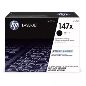 Hp, HP 147X Schwarz Original LaserJet Tonerkartusche mit hoher Reichweite, Hewlett Packard Toner, schwarz, No. 147X, W1470AX, (25'200 Seiten)