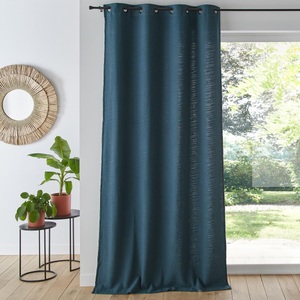 LA REDOUTE INTERIEURS, Vorhang Raoul Unisex Blau 135x260 cm, 