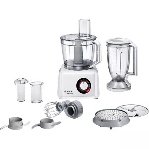 Bosch Haushalt, Bosch Haushalt MC812W501 Küchenmaschine 1000 W Weiß, Bosch Kompakt-Küchenmaschine, MultiTalent 8, 1000 W, Weiß, MC812W501, ID MC812W501