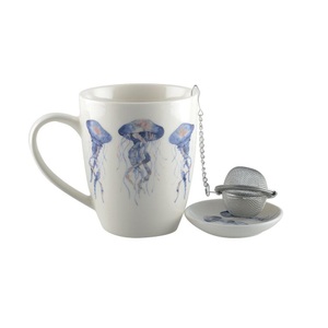 Aulica, Tasse schale und teesieb medusa Tasse schale und teesieb medusa, 