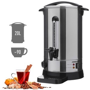 Arebos, Glühweinkocher 20 L Edelstahl Glühweinautomat Glühweinkessel Thermostat Unisex, Arebos - Glühweinkocher 20 L Edelstahl Glühweinautomat Glühweinkessel Thermostat