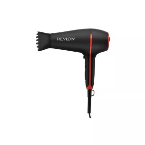 Revlon, Revlon Smoothstay Rvdr5317E schwarz/rot Haartrockner, Revlon Tools - Haartrockner Smoothstay Mit Kokosöl-infusion Rvdr5317e