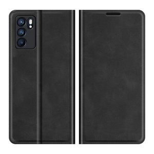 Cover-Discount, OPPO Reno6 - Stand Flip Case Hülle, Cover-Discount - OPPO Reno6 Stand Flip Case Hülle, Weiss Bunt