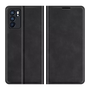 Cover-Discount, OPPO Reno6 - Stand Flip Case Hülle, Cover-Discount - OPPO Reno6 Stand Flip Case Hülle, Weiss Bunt
