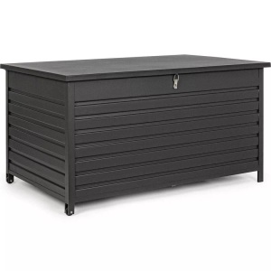 mutoni lifestyle, Gartentruhe Atlantic anthrazit 141x73x74, Gartentruhe Atlantic anthrazit 141x73x74