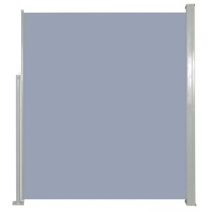 Diverse Hardware, Einziehbare Seitenmarkise 160 x 300 cm grau, vidaXL Ausziehbare Seitenmarkise 160x300 cm Grau