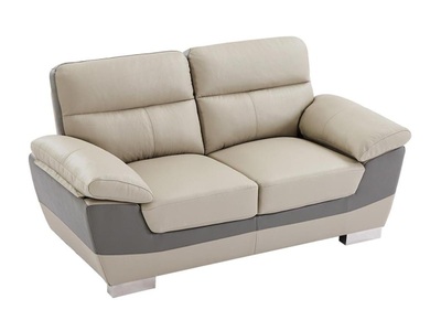 Vente-unique, Ledersofa 2Sitzer FRANCESCA Ledersofa 2Sitzer FRANCESCA