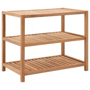 Diverse Hardware, Badezimmerregal Walnussholz Massiv 65 x 40 x 55 cm, vidaXL Badregal Massivholz Walnuss 65x40x55 cm
