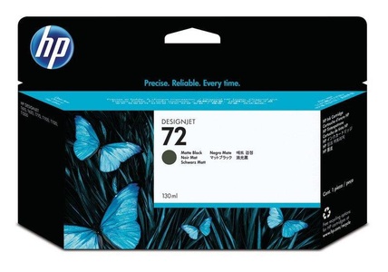 Hp, HP Nr.72 schwarz Tintenpatrone, Hewlett Packard Tintenpatrone, matt-schwarz, No.72, C9403A, (69ml)
