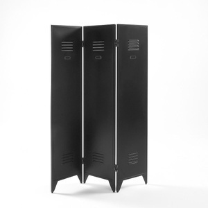 LA REDOUTE INTERIEURS, Paravent ''Hiba'' im Industrial-Style, Metall, 