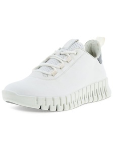 Ecco, Ecco Slip-On Sneaker »GRUUV W«, mit ergonomischer Fluidform Sohle, Ecco Sneaker Gruuv für Damen aus Nubukleder weiss