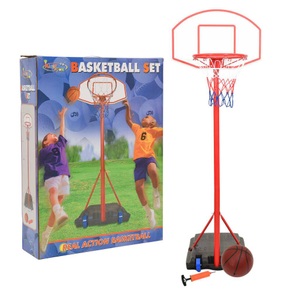 vidaXL, vidaXL Tragbares Basketball-Set Verstellbar 200-236 cm, vidaXL Tragbares Basketball-Set Verstellbar 200-236 cm