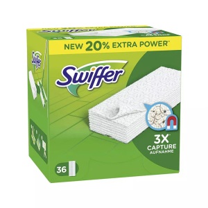 Swiffer, SWIFFER Trocken Bodentücher, Swiffer Staubmagnet 36 Stück