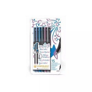 Chameleon, CHAMELEON Fineliner Set 0.3mm FL0604 6 Farben Cool, Chameleon Fineliner Set, 0.3mm, Cool, FL0604, (6 Farben)