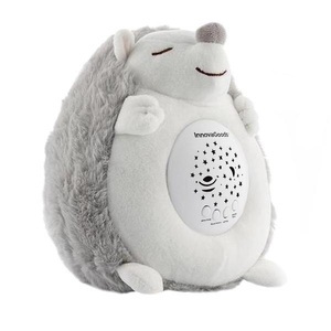 InnovaGoods, InnovaGoods - Plüsch-Igel mit weissem Rauschen und Nachtlicht-Projektor Spikey, InnovaGoods - Plüschtier mit Nachtlicht Igel, 19cm