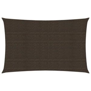 vidaXL, vidaXL Sonnensegel 160 g/m² Braun 5x7 m HDPE, vidaXL Sonnensegel 160 g/m² Braun 5x7 m HDPE
