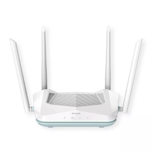 undefined, D-Link AX1500 R15 WLAN-Router Gigabit Ethernet Dual-Band (2,4 GHz/5 GHz) Weiß, D-Link R15 Router 2.4 GHz, 5 GHz 1201 MBit/s