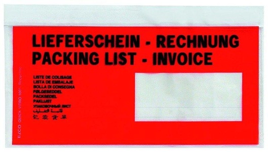 Elco, ELCO Dokumententasche Quick Vitro, Position, ELCO Dokumentent. Quick Vitro C6/5 29033.8 rot 250 Stück