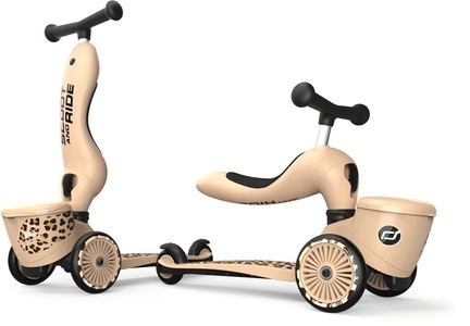 Scoot and Ride, / Dreirad Highwaykick 1 Lifestyle Leopard Multicolor