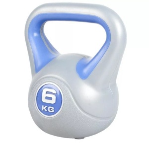 Gorilla sports, Kettlebell Stylish Unisex Blau 6 kg, Gorilla Sports - Kettlebell Stylish, 6 kg, Blau