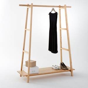 LA REDOUTE INTERIEURS, Kleiderständer Leiterform Kiefer massiv, Uyen, La Redoute Intérieurs - Kleiderständer Uyen, One Size, Beige