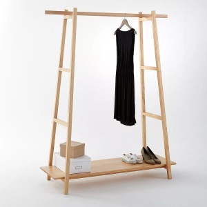 LA REDOUTE INTERIEURS, Kleiderständer Leiterform Kiefer massiv, Uyen, La Redoute Intérieurs - Kleiderständer Uyen, One Size, Beige