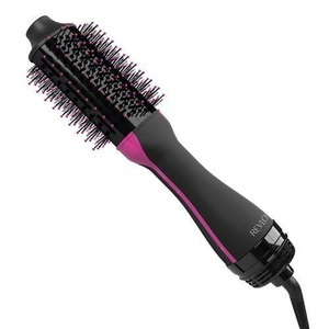 undefined, RVDR5282UKE Haarbürste Schwarz mit Ionisierung, Revlon One Step Volumiser kurz Haar Warmluftbürste