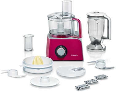 Bosch, Bosch MCM 42024 - Kompaktküchenmaschine (Diamantrot), Bosch Kompakt-Küchenmaschine, MCM4 Styline, 800 W, Beige, Rot, juicy berry, MCM42024