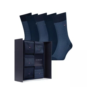 Tommy Hilfiger, Tommy Hilfiger - Geschenkbox, für Herren, Blau, Größe 43-46, Tommy Hilfiger - Geschenkbox, für Herren, Blau, Größe 43-46