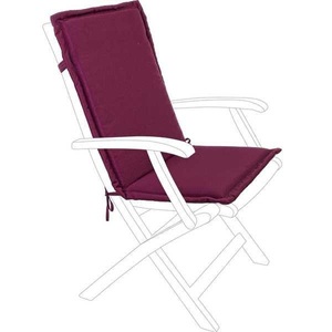 mutoni Garten Deluxe, Kissen für Gartenstuhl Bordeaux, Kissen für Gartenstuhl Bordeaux
